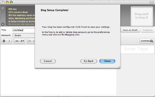Flock Blog add bug