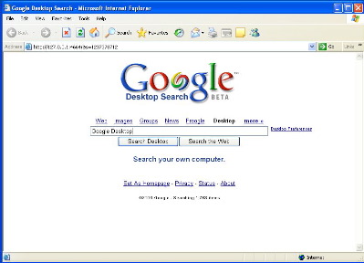 Google Desktop Search