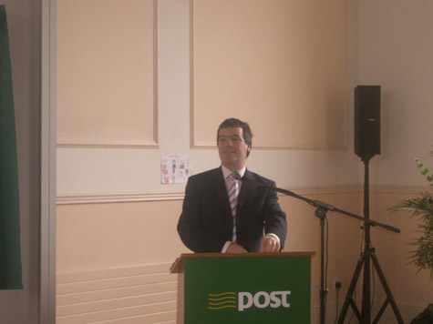 Ireland's minister for broadband suppression