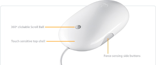 Apple's new Mighty Mouse mouse