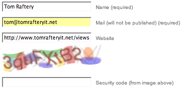 Captcha's are lame