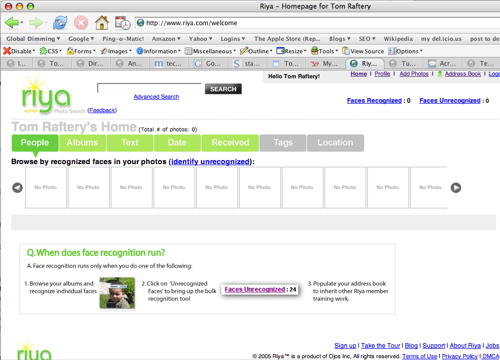 Riya Home page