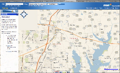 Virtual Earth search for Horseshoe Bnd, McKinney, TX 75069